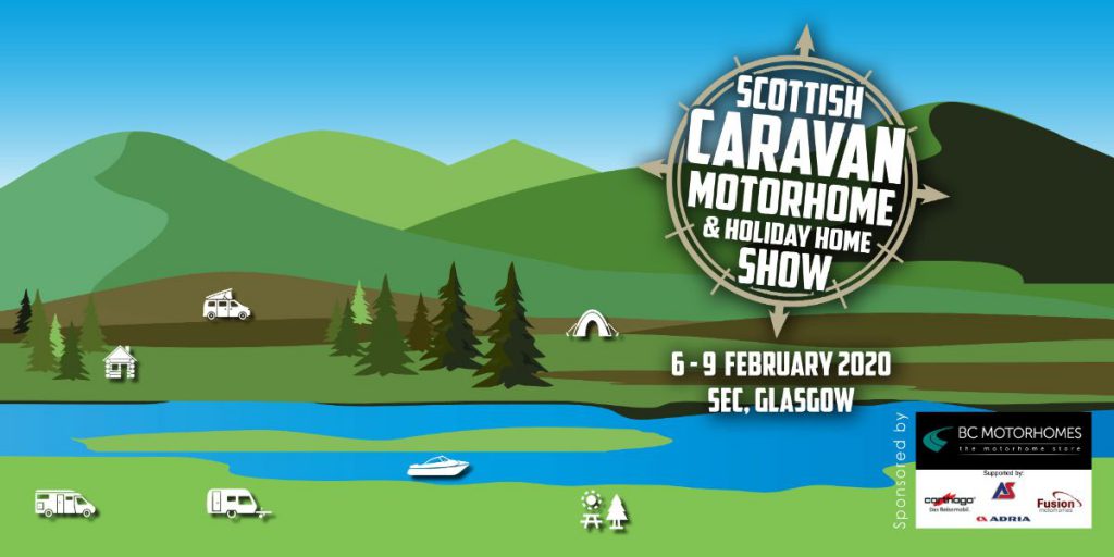 Scottish Caravan and Motorhome Show 2020 banner