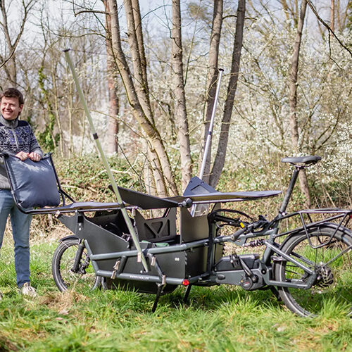 Sleep, work and adventure with the SpaceCamper Bike