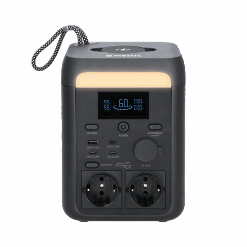 Mestic Crest 300W portable power station, one of Gimeg's new products for Caravan Salon 2026