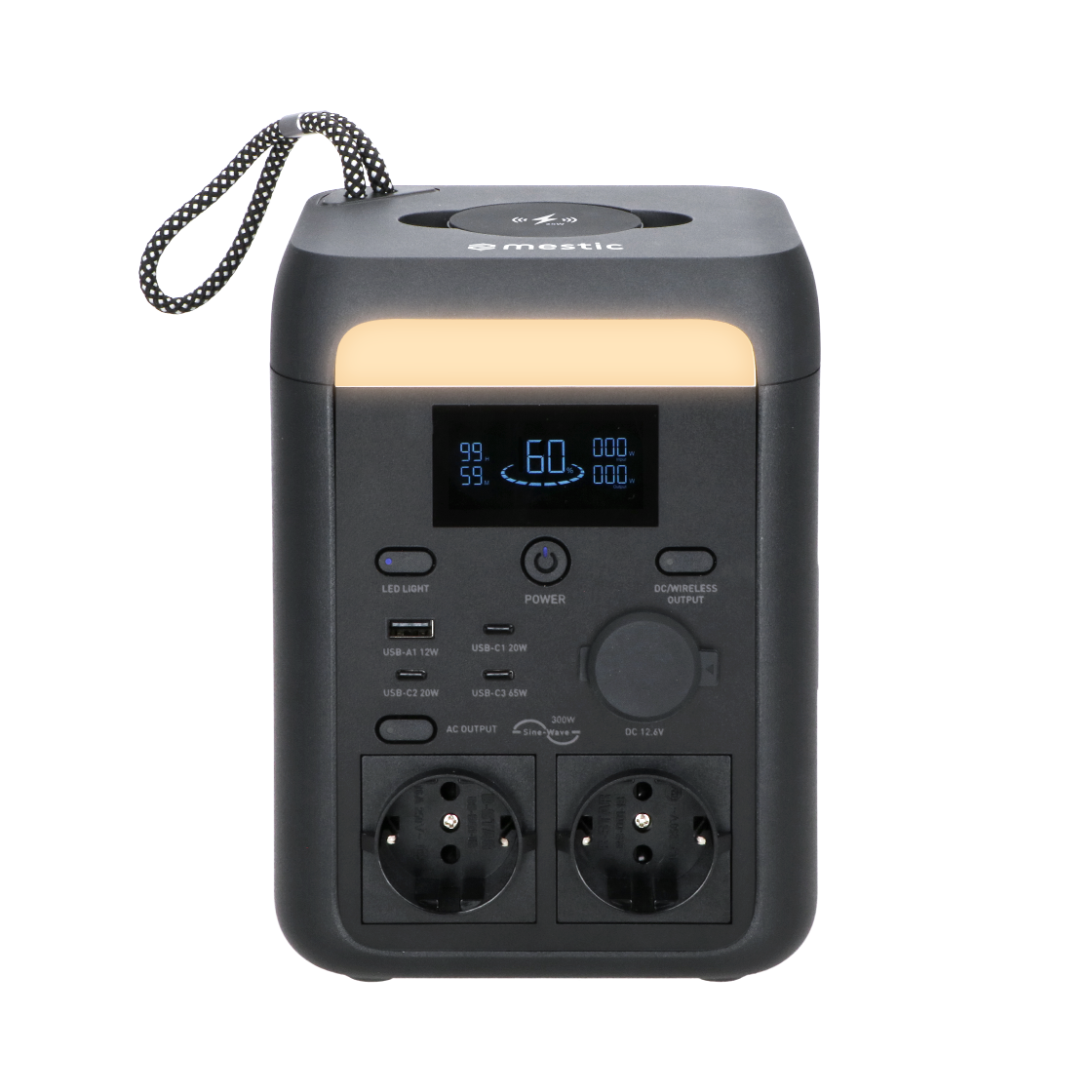 Mestic Crest 300W portable power station, one of Gimeg's new products for Caravan Salon 2026