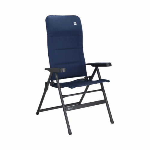 Travellife Lago camping stool in classic blue, one of Gimeg's new products for Caravan Salon 2026