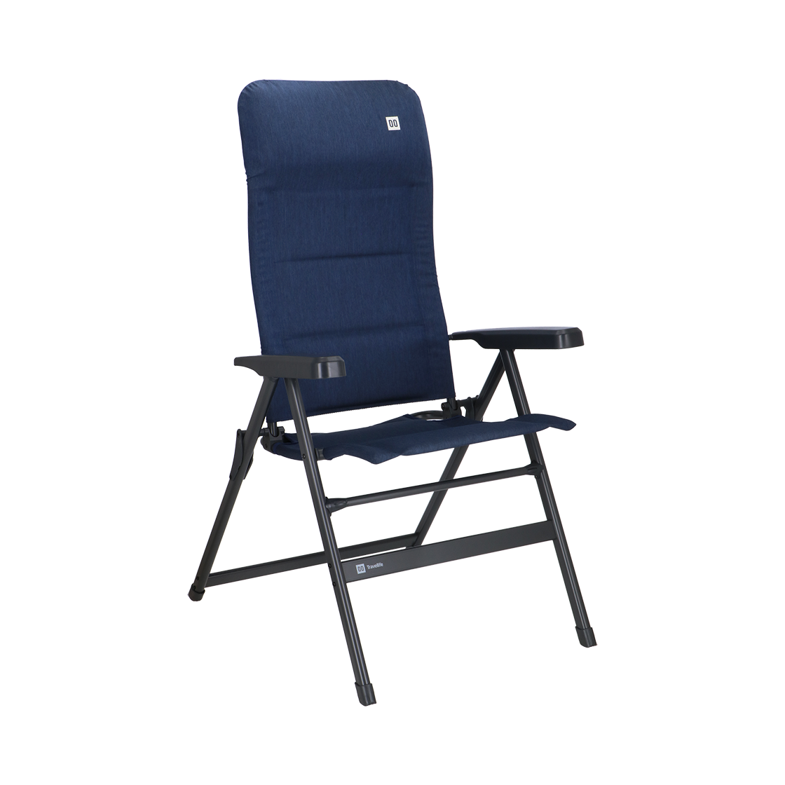 Travellife Lago camping stool in classic blue, one of Gimeg's new products for Caravan Salon 2026
