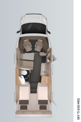 Knaus Sky TI 2027: VW Crafter, flat floor and ‘apartment comfort’