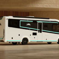 Exterior with rose gold and aqua for new Laika Kreos H 5109 MB flagship