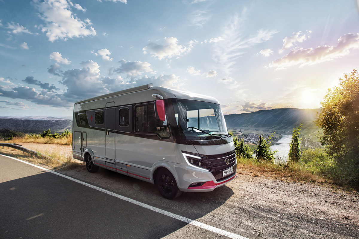 Niesmann+Bischoff iSmove 2027 motorhome exterior showcasing updated design and increased freedom on the road