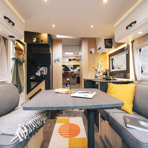 Interior of the Unlimited Sunlight UNLTD series, showcasing rugged design for outdoor enthusiasts