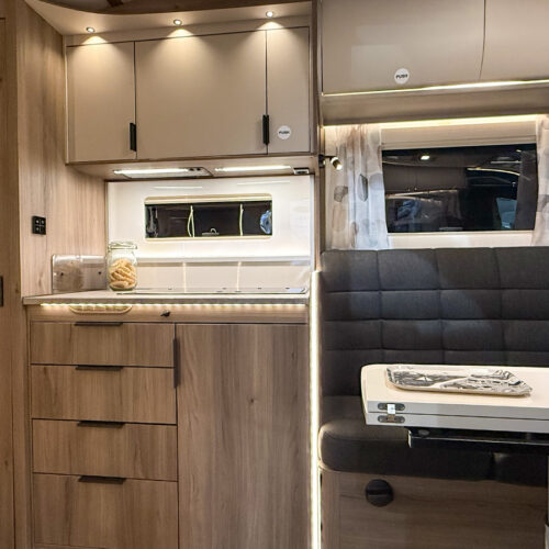 Kabe Novum Compact 720 LXL offers 100% comfort at a width of 2.24 meters